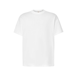 T-SHIRT 240 g/m² oversize biały – bawełniany, trwały i komfortowy