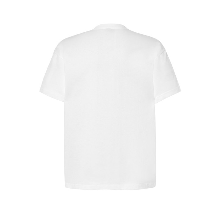 T-SHIRT 240 g/m² oversize biały – bawełniany, trwały i komfortowy