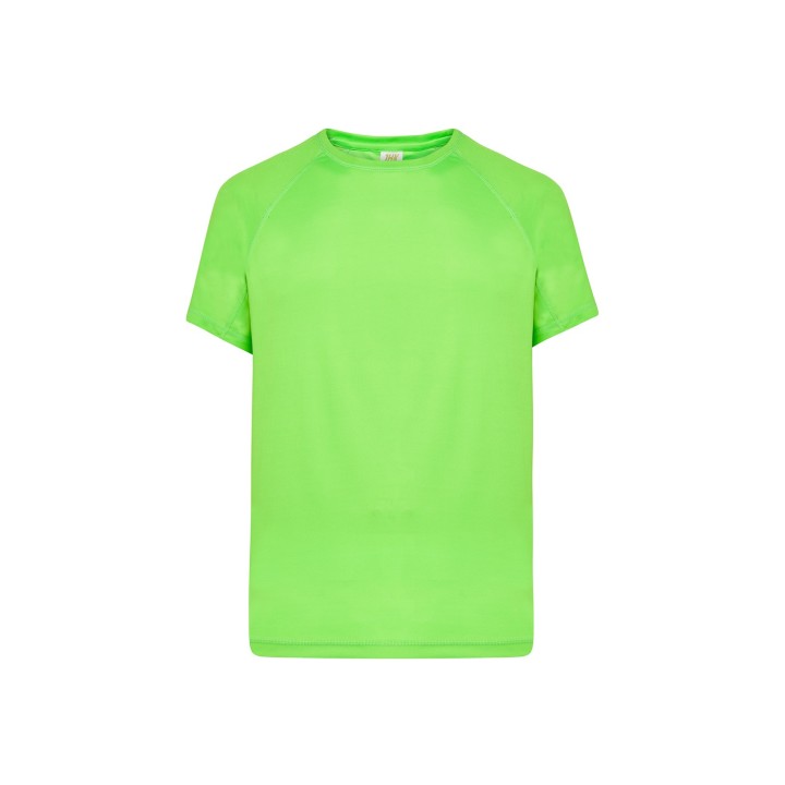 Koszulka treningowa męska Lime Fluor SPORT MAN, 100% poliester