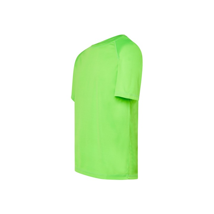 Koszulka treningowa męska Lime Fluor SPORT MAN, 100% poliester