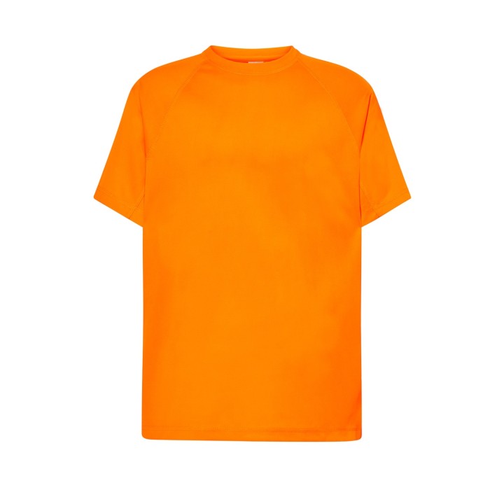 Koszulka treningowa męska Pomarańczowa Fluor 130 g/m²