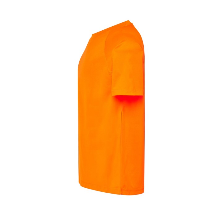 Koszulka treningowa męska Pomarańczowa Fluor 130 g/m²
