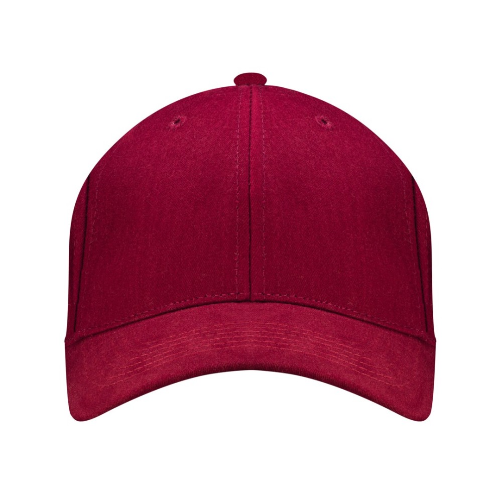 Czapka z daszkiem Burgundy   CZ 6P BU
