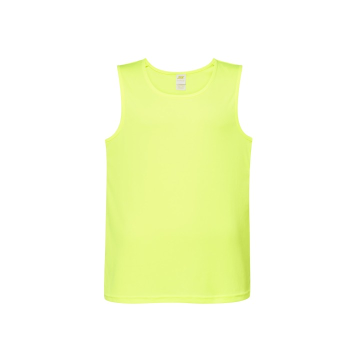 Koszulka sportowa na ramiączka męska Gold Fluor 100% poliester