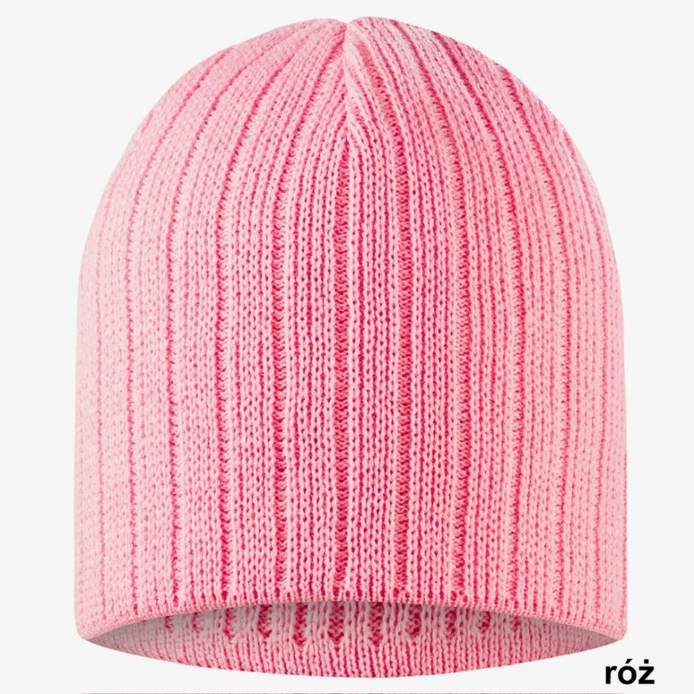 Czapka zimowa Różowa BEANIE PK