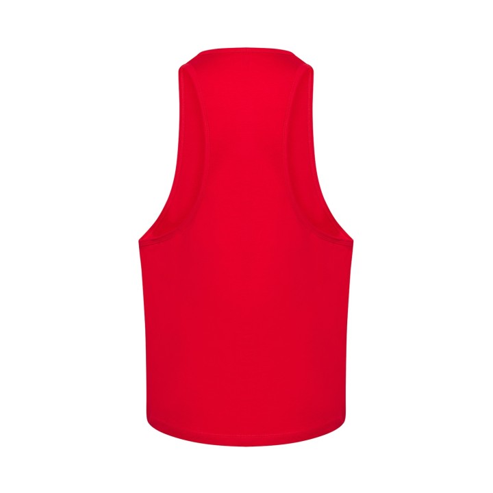Koszulka boxerka unisex czerwona 150-155 g/m² na lato