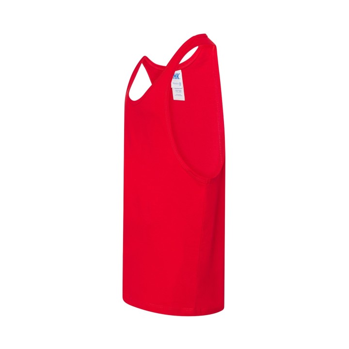 Koszulka boxerka unisex czerwona 150-155 g/m² na lato