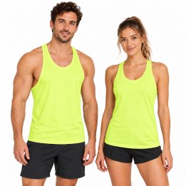 Koszulka boxerka unisex Gold Fluor - lekki fason na lato