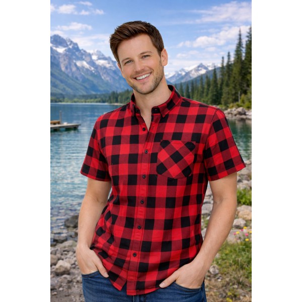 Duża koszula krótki rękaw