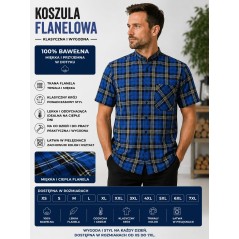 Krótki rękaw koszula letnia