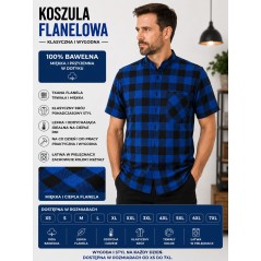 Koszula bawełniana krótki rękaw