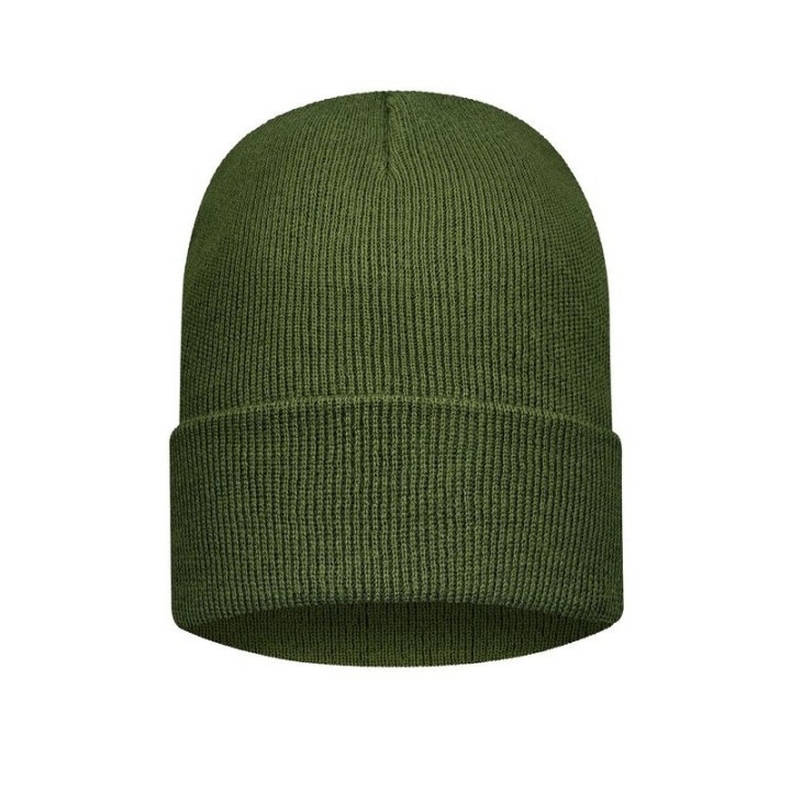 Czapka zimowa 126 g/m2 wywijana Khaki
