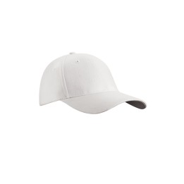 Czapka dziecięca 6 panelowa biała 290 g/m² 100% bawełna