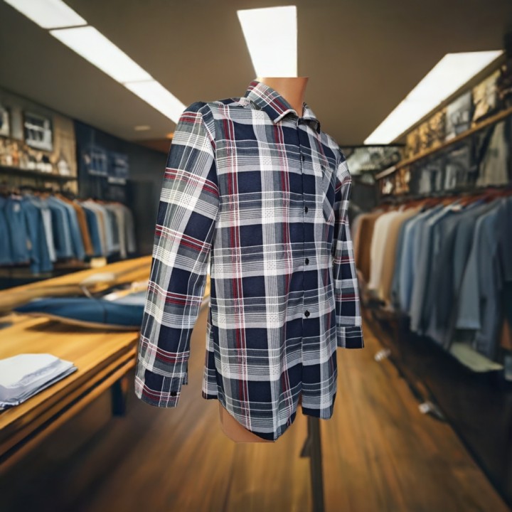 Koszula flanelowa Person 100% z bawełny o gramaturze 170 g/m²