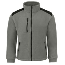Bluza polarowa Zinc/Black FLRA 340 PREMIUM