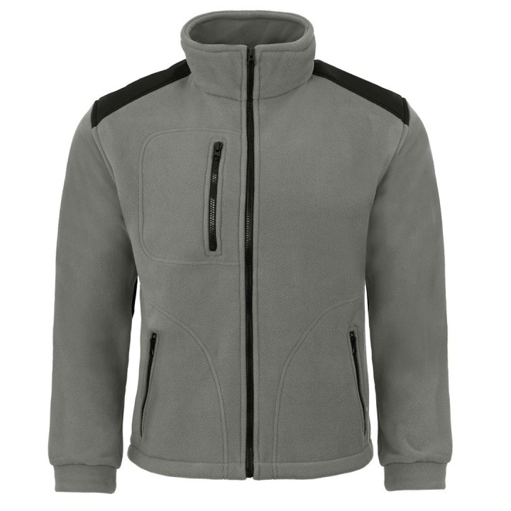 Bluza polarowa Zinc/Black FLRA 340 PREMIUM