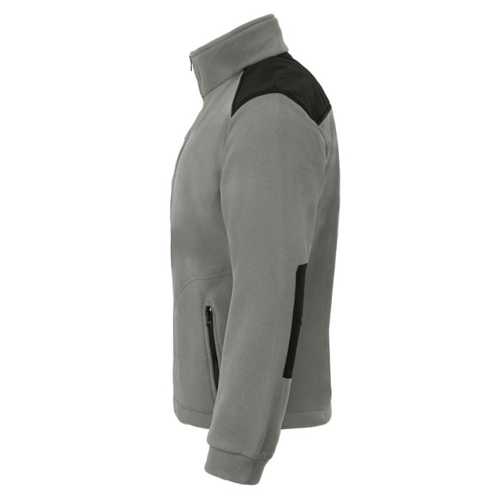 Bluza polarowa Zinc/Black FLRA 340 PREMIUM