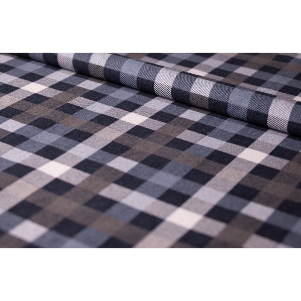 Koszula szaro-czarno- 170 gr/m2