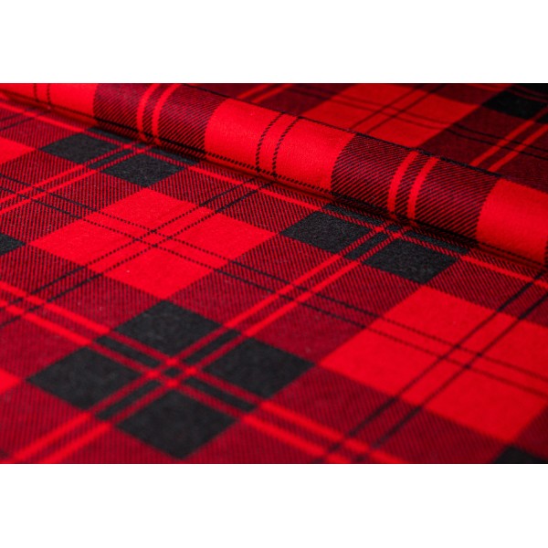 Duża męska koszula czerwona do 7 xl flanelowa