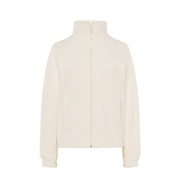 Bluza polarowa damska kremowy of white