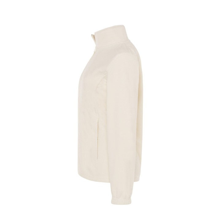 Bluza polarowa damska kremowy of white