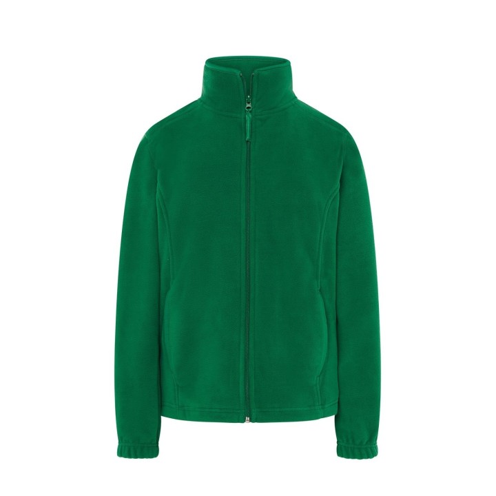 Bluza polarowa damska zielony Kelly