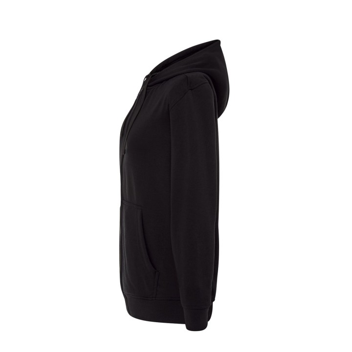 Bluza z kapturem damska czarna HOOD 240 BK