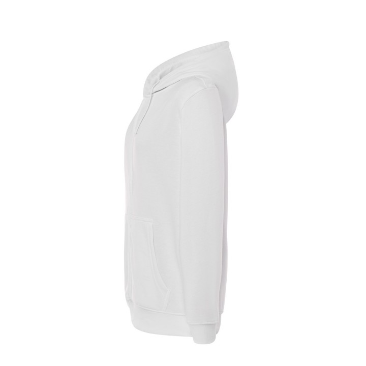 Bluza z kapturem damska biała HOOD 240 WH