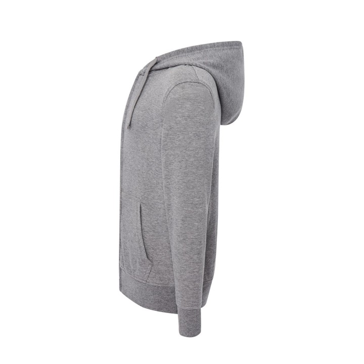 Bluza z kapturem damska szara HOOD 240 GM