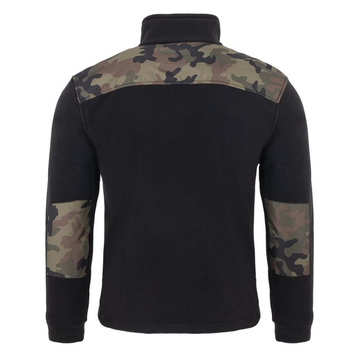 Bluza polarowa czarna FLRA 340 BK-CM