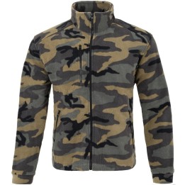 Bluza polarowa czarna Camouflage FLRA 340 CM