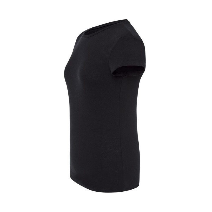 T-shirt Damski 145g/m2 CZARNY TSRL CMF LADY COMFORT