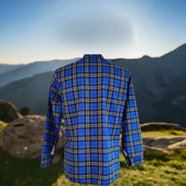 Koszula flanelowa niebieska Grot