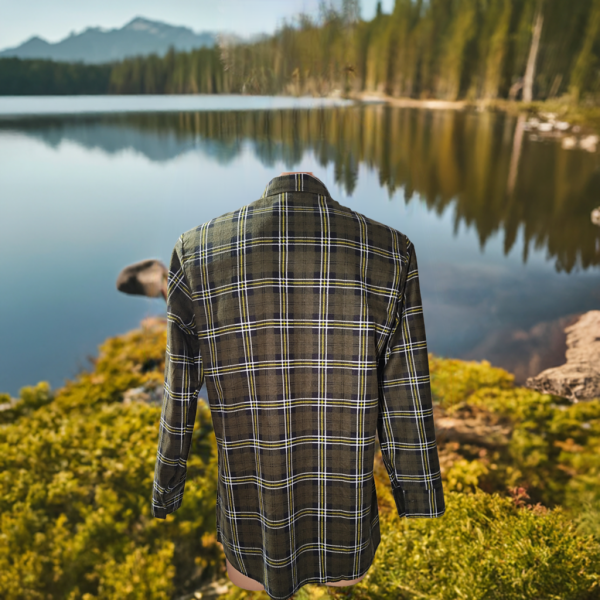 Koszula Oliwkowa flanelowa zielona Oliw 170 gr/m2