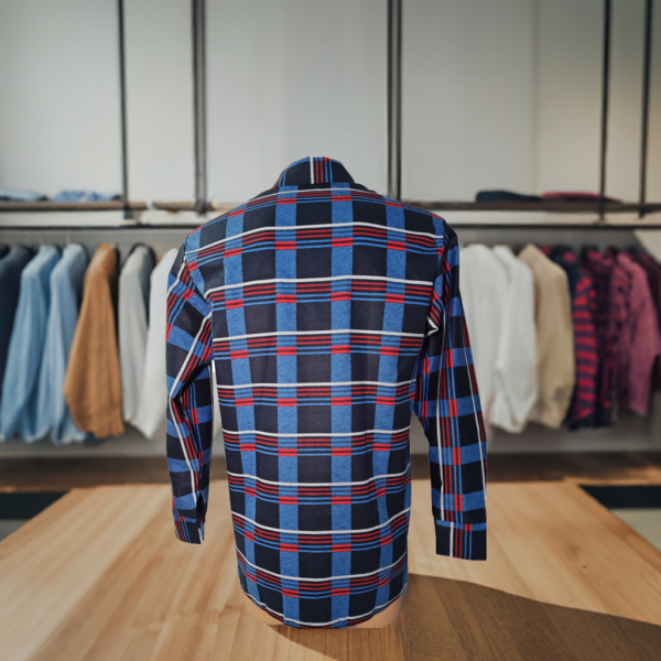 Niebieska Koszula flanelowa Reko