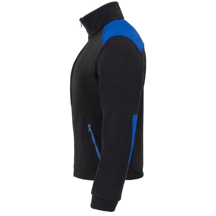 Bluza polarowa Black/Royal FLRA 340 BK-RB