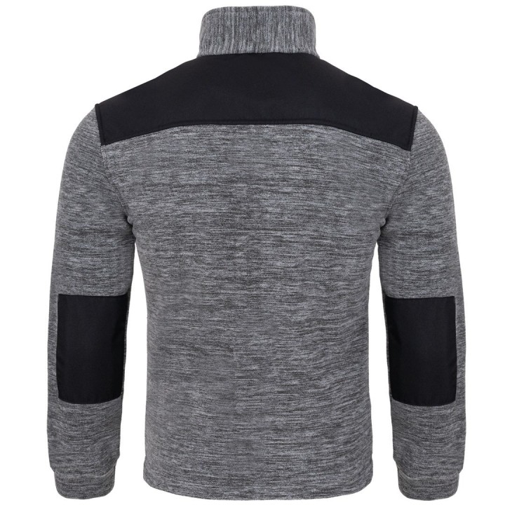 Bluza polarowa melange FLRA 340 GM-BK