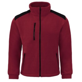 Bluza polarowa Burgundy/Black FLRA 340 BU-BK