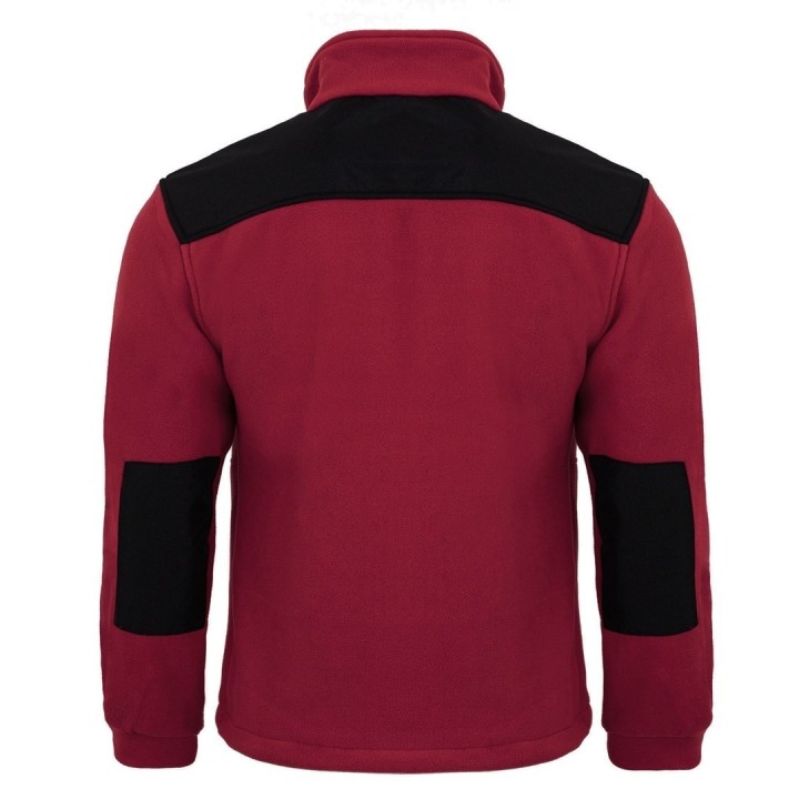 Bluza polarowa Burgundy/Black FLRA 340 BU-BK