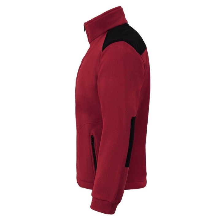 Bluza polarowa Burgundy/Black FLRA 340 BU-BK