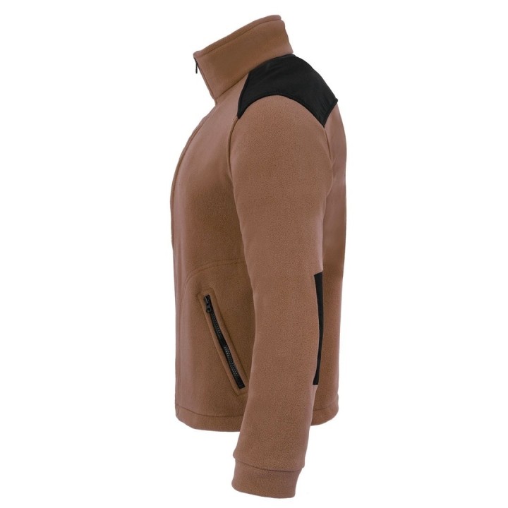 Bluza polarowa Brown/Black FLRA 340 BR-BK