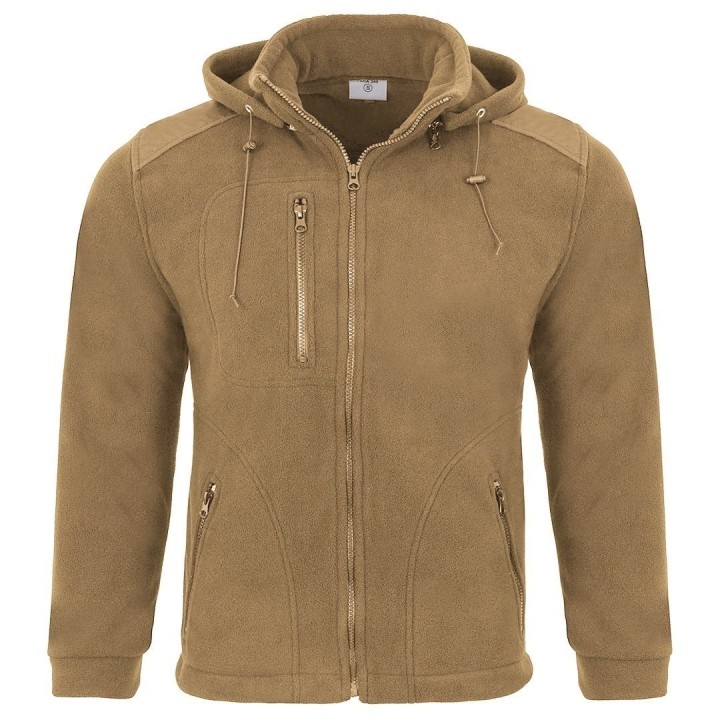 Bluza polarowa z kapturem COYOT FLRA 340 BUS HOOD CY-CYE
