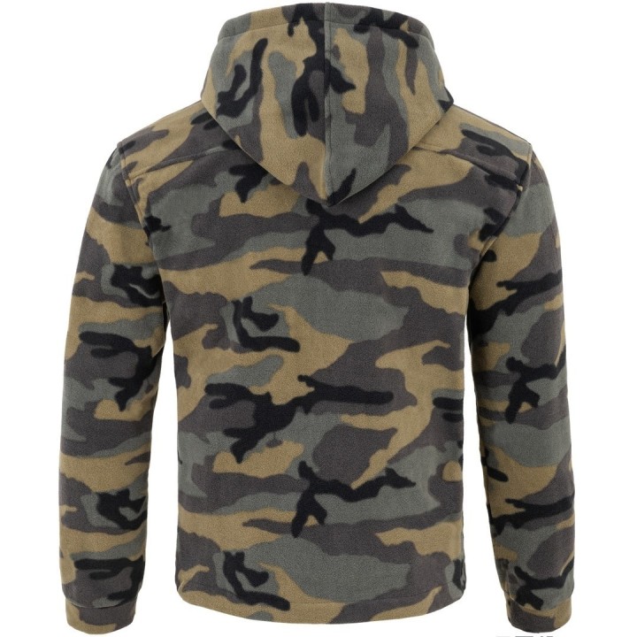 Bluza polarowa z kapturem CamoufFLRA 340 BUS HOOD CMlage