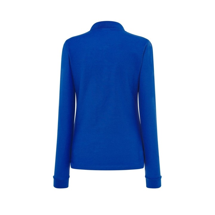 Polo damska Royal Blue z długimi rękawami POPL 200 LS RB