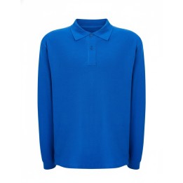 Polo Royal Blue męski  długi rękaw 210  LS RB