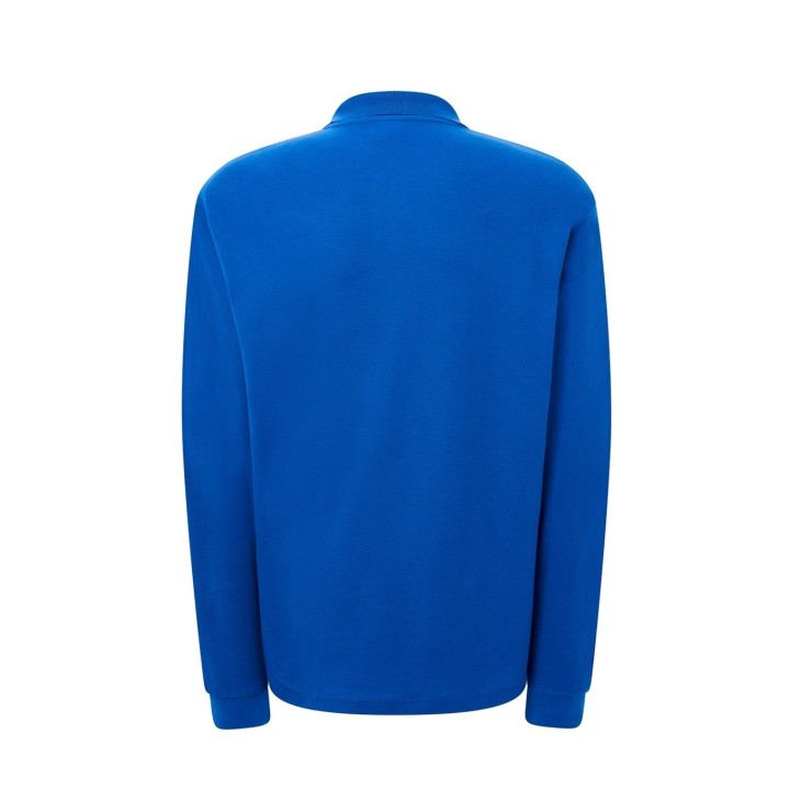 Polo Royal Blue męski  długi rękaw 210  LS RB