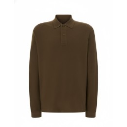 Polo Khaki męski  długi rękaw 210 LS KH