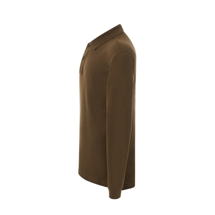 Polo Khaki męski  długi rękaw 210 LS KH