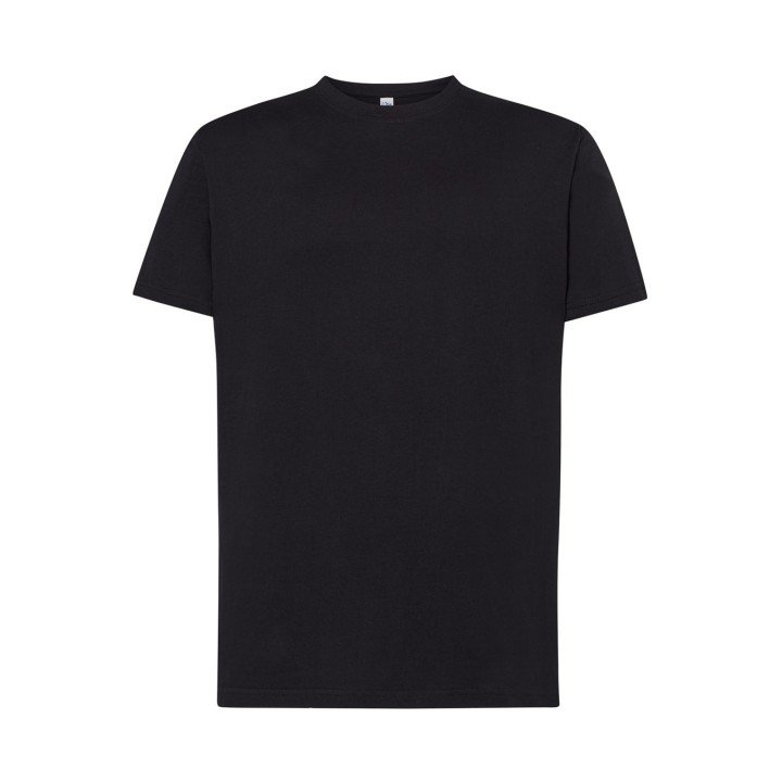 T-SHIRT Czarny 150 REGULAR TSRA BK