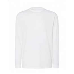 T-SHIRT 170 g/m² Biały  Długi rękaw TSRA LS WH